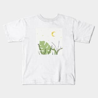 Witchy botanical art Kids T-Shirt